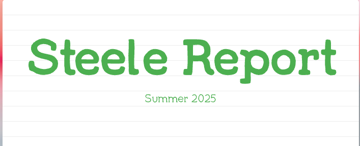 Graphic stating Steele Report
