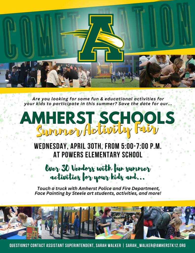 Summer Activity Fair Flyer 