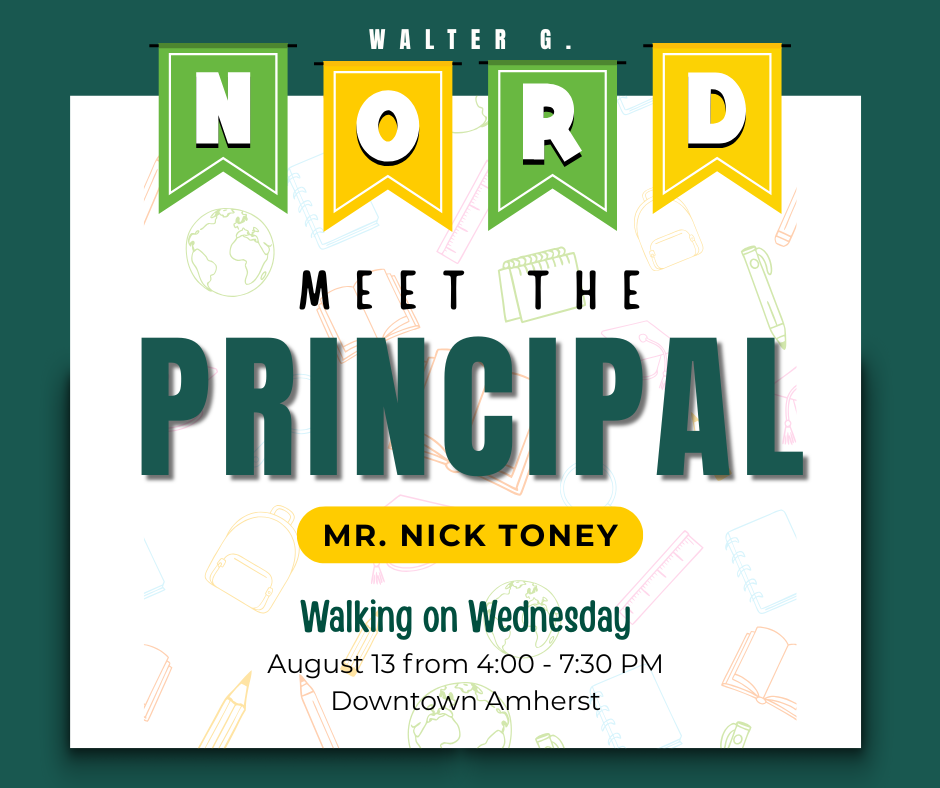 Walter G. Niord Meet the Principal Event 