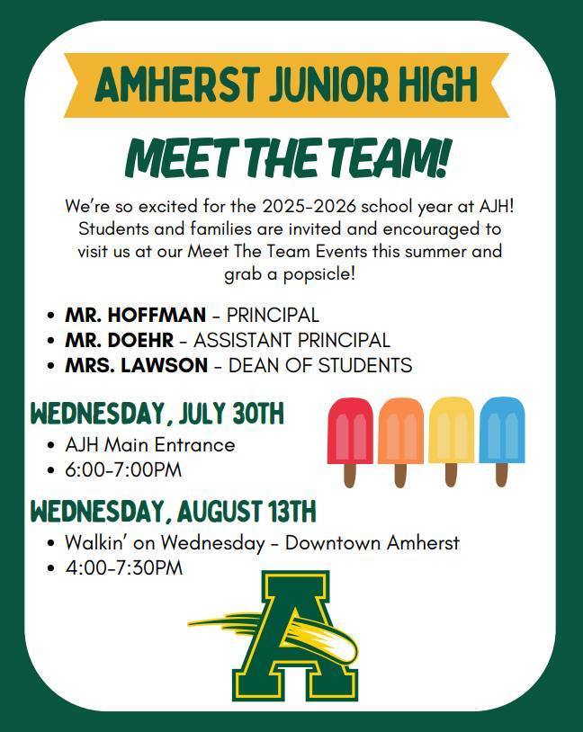 AJH Meet the Team Event  