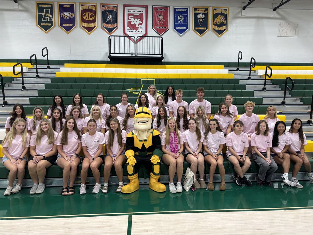 Link Crew and Comet Man - Pink Shirts