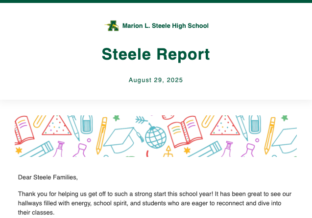 Steele Report Landing Graphic