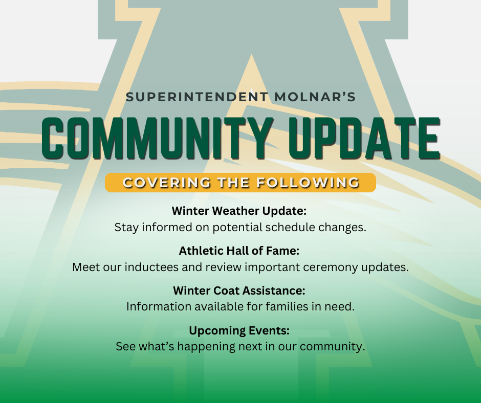 Community Update Graphic