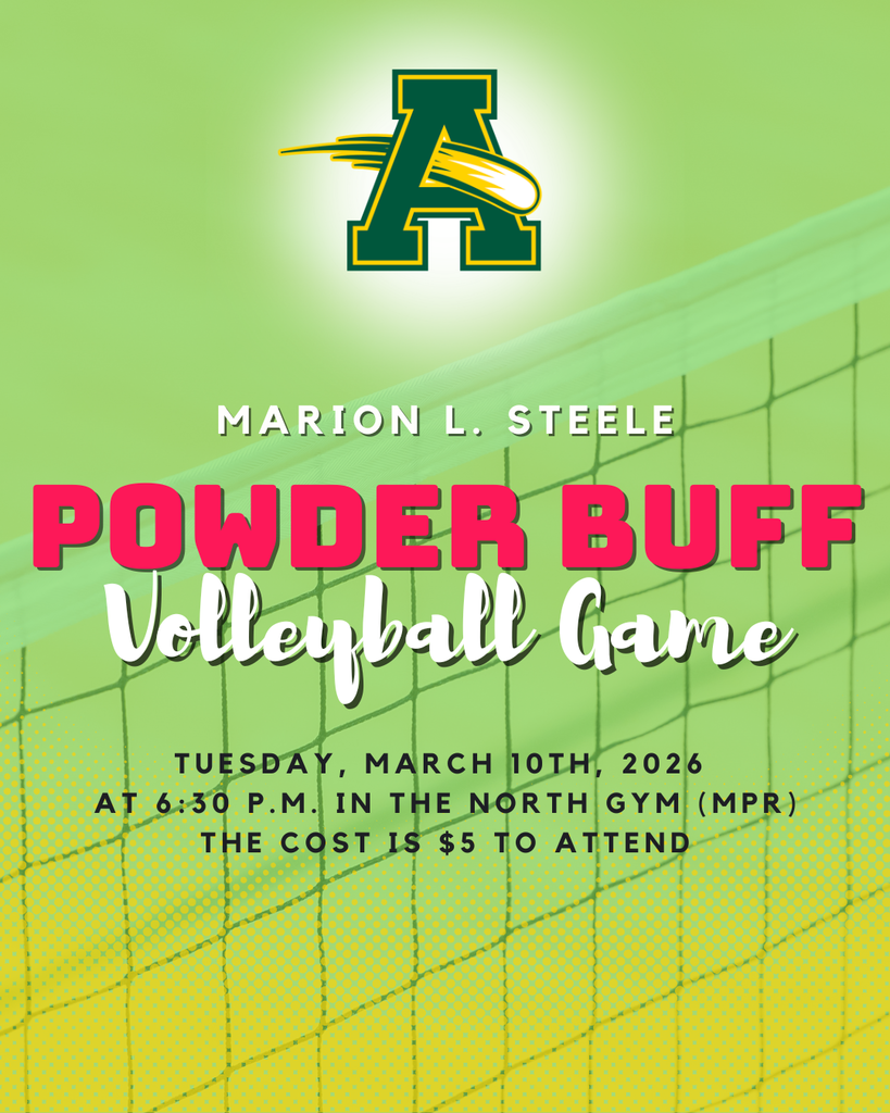 Powder Buff Volleyball Game Graphic 