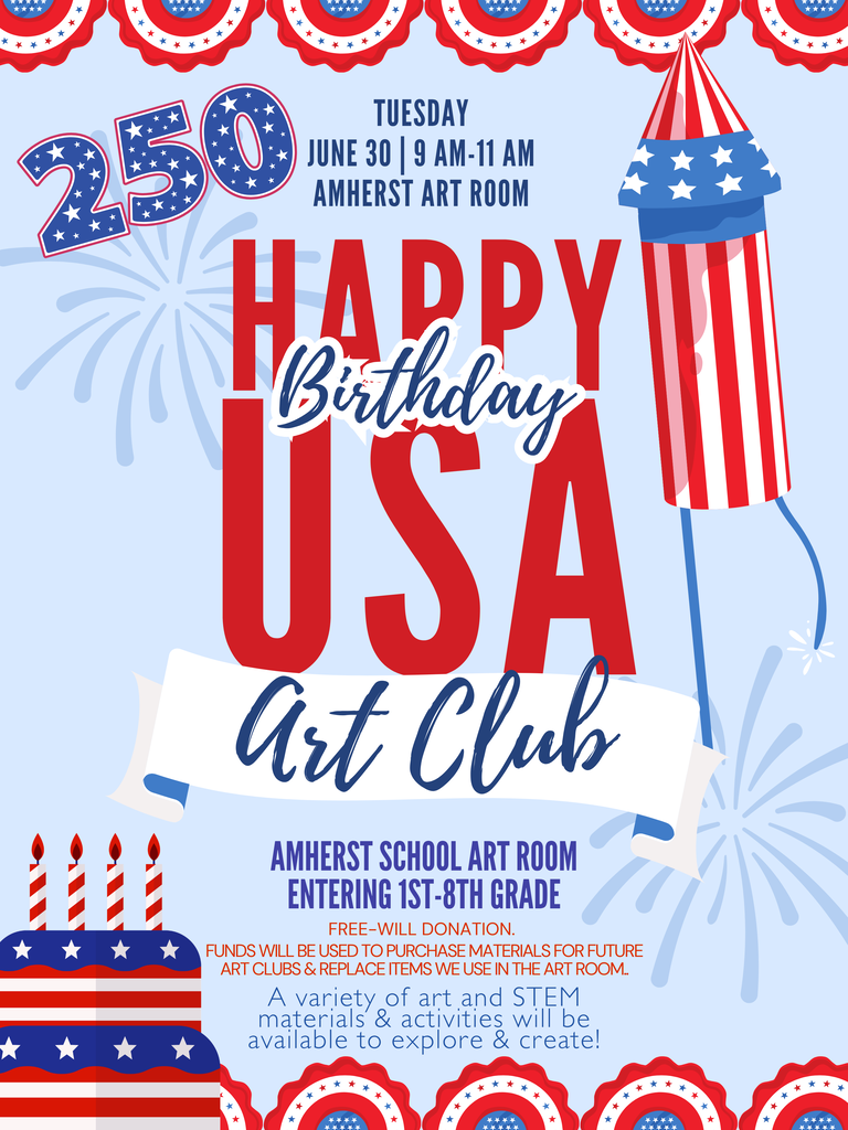 Summer Art Club Info