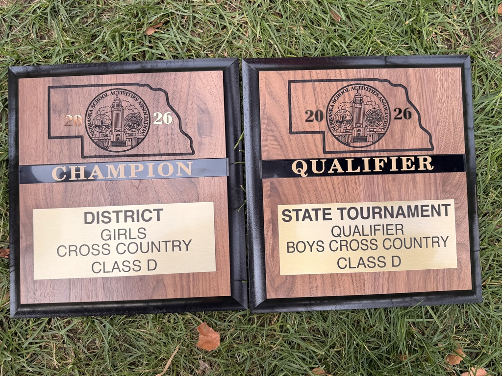 2 district plaques