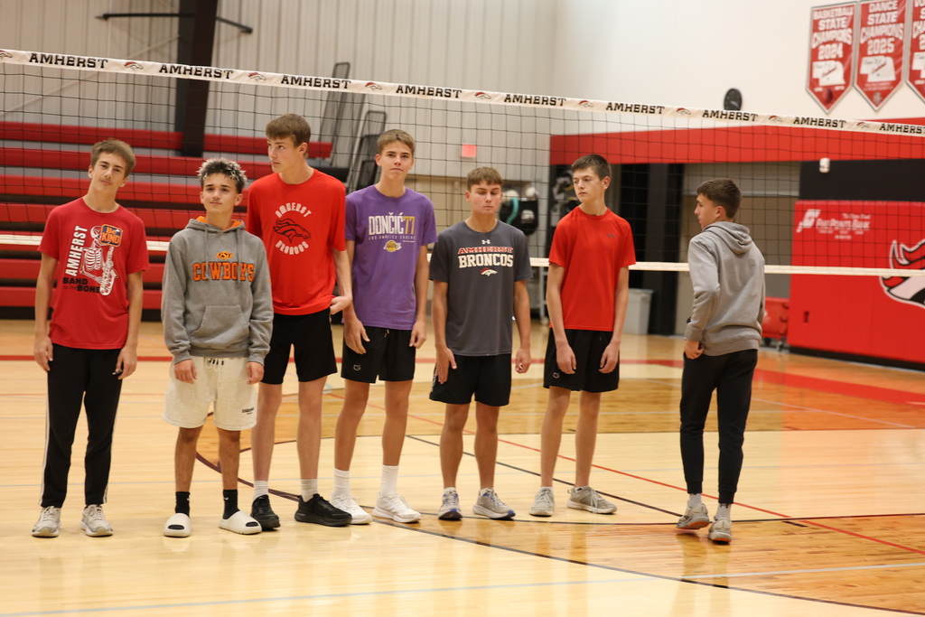 Students get introduced at a Pep Rally
