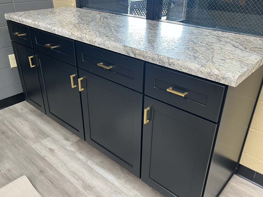 The circulation desk in our library is officially complete!  A huge thank you to our amazing local businesses—Amory Hardware (Shane Wells), The Countertop Shop (Justin Hendrix), and Steven Rogers—for helping make this project possible.