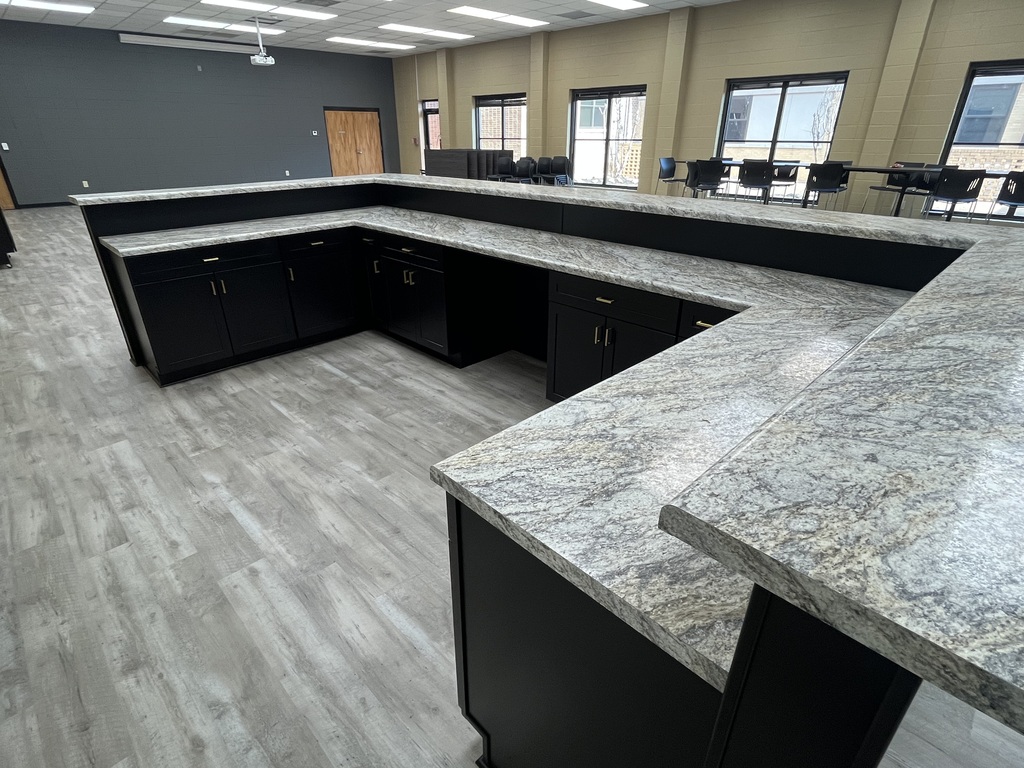 The circulation desk in our library is officially complete!  A huge thank you to our amazing local businesses—Amory Hardware (Shane Wells), The Countertop Shop (Justin Hendrix), and Steven Rogers—for helping make this project possible.