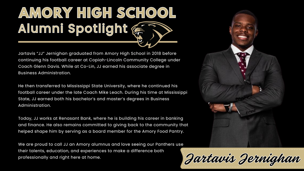Alumni Spotlight, JJ Jernighan