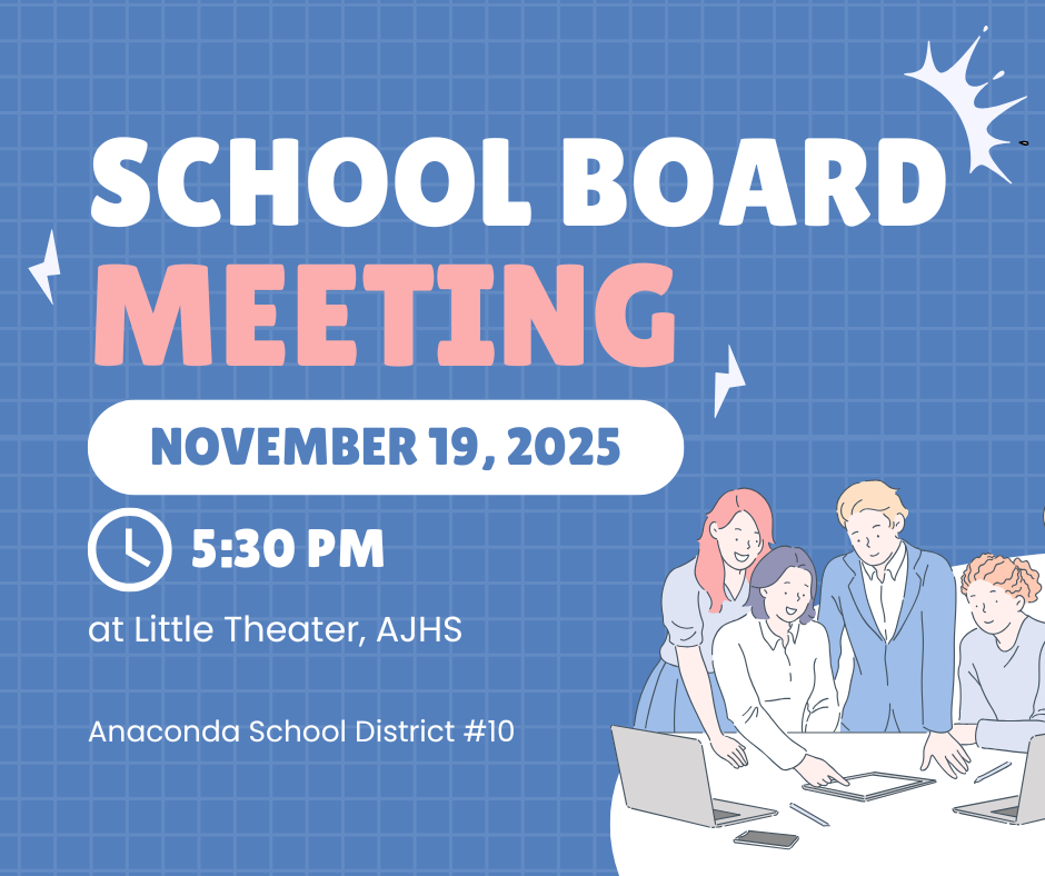November School Board meeting on Nov. 19 at 5:30