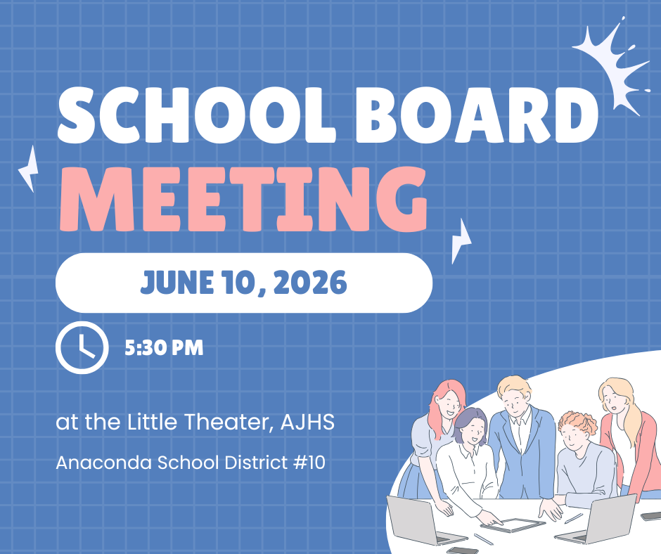 Regular School Board meeting on June 10, 5:30 p.m.