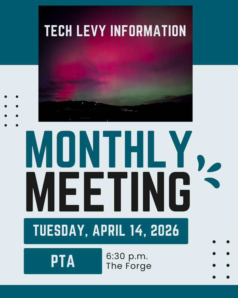 April 14 PTA meeting