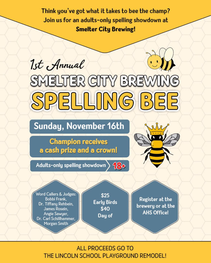 Adult Spelling Bee Nov 16
