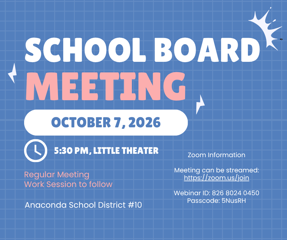 School Board Meeting: October 7
