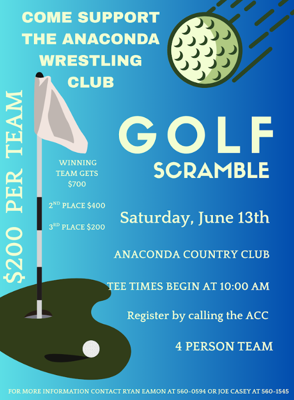 June 13 golf scramble
