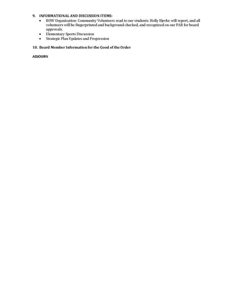 September 24, 2025 -Board Meeting Agenda