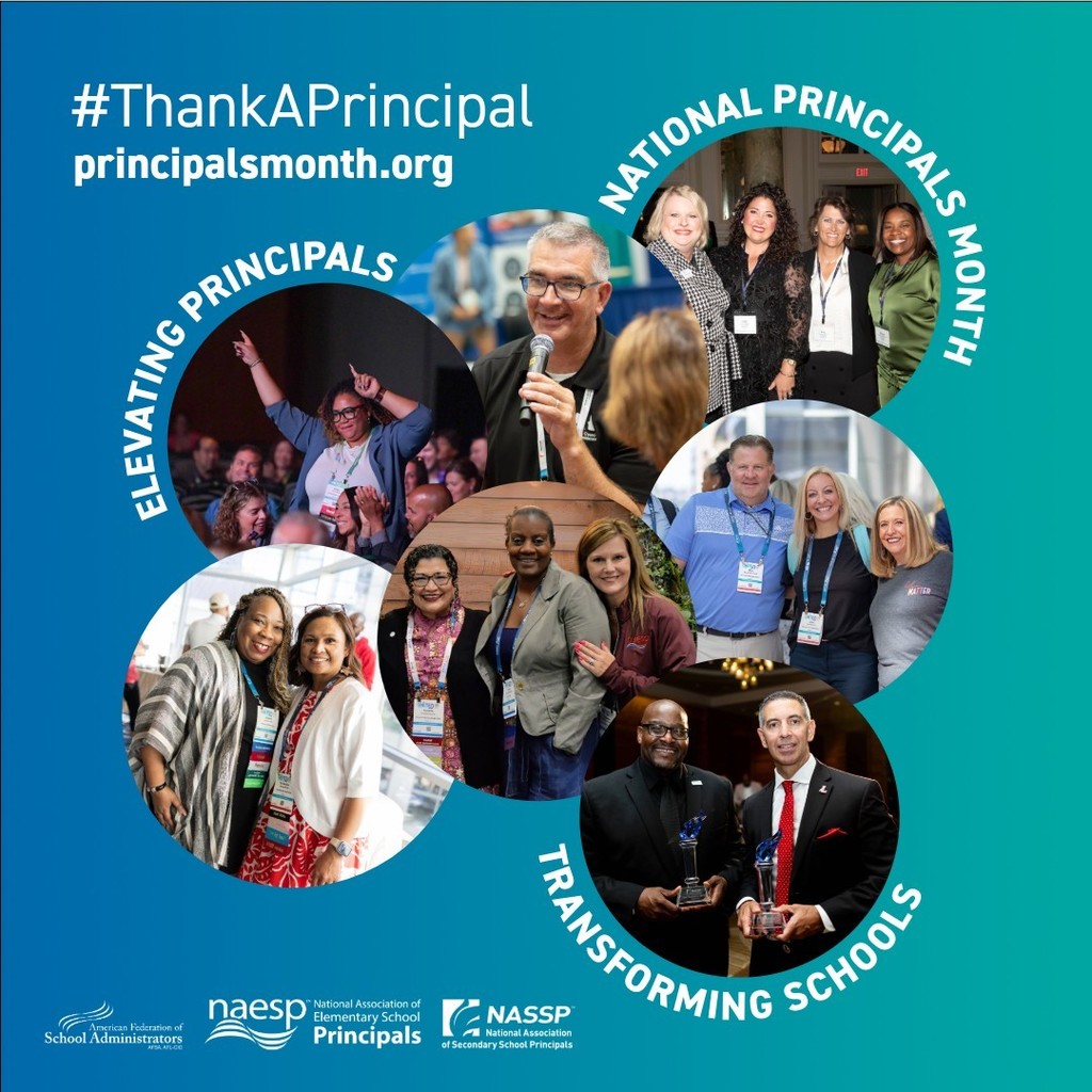 Thank a Principal for National Principal's Month