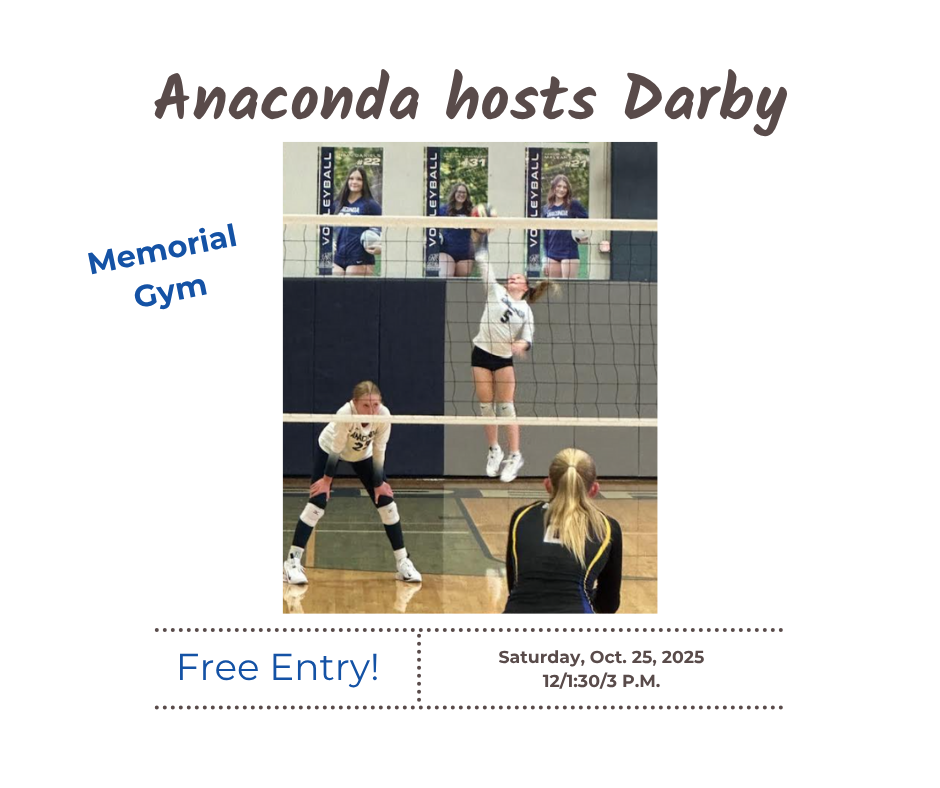 Anaconda volleyball hosts Darby