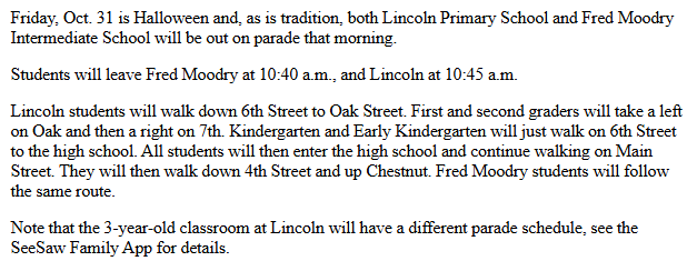 Halloween 2025 parades