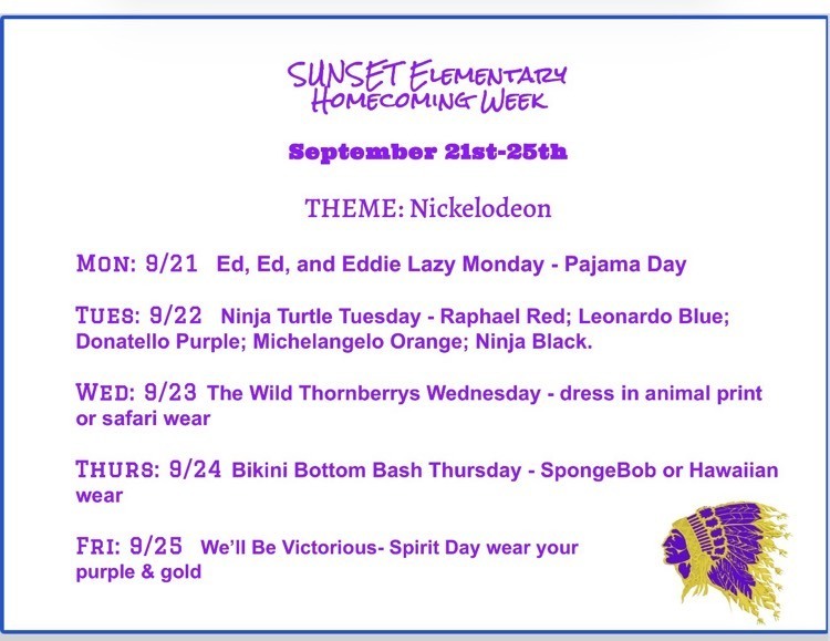 HOMECOMING dress up days