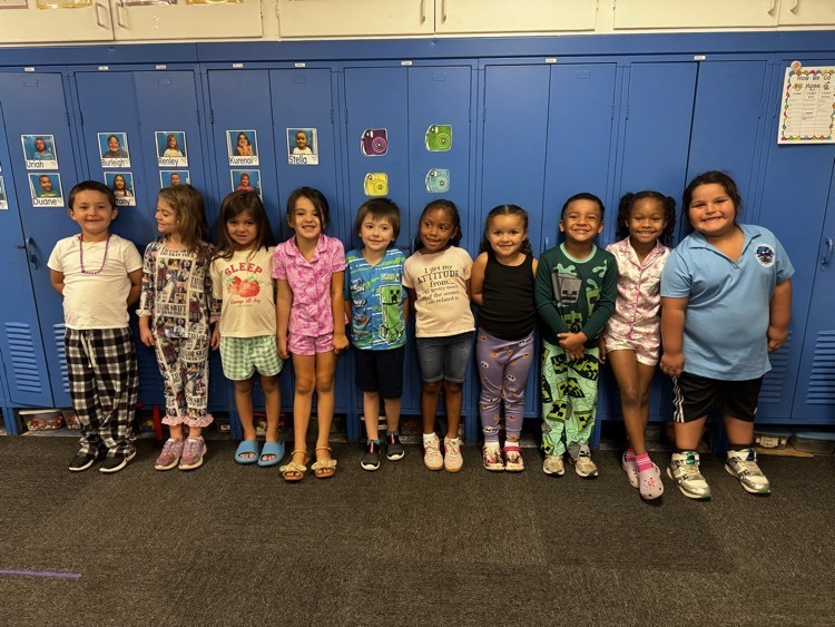Mrs. Stroud’s class PJ Day