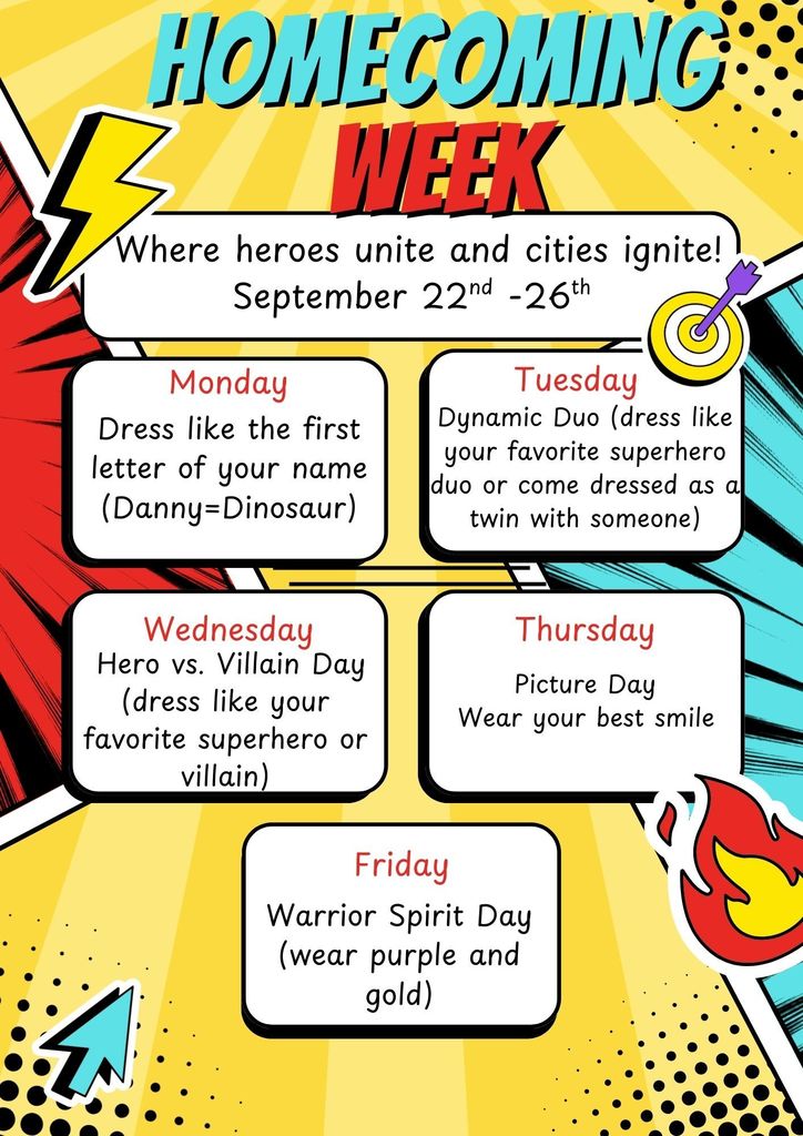 homecoming flyer