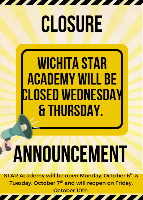 STARAcademyClosedOct8/9