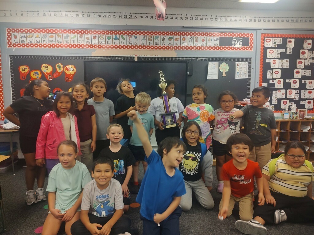Mrs. Naney's class - 1st grade winners