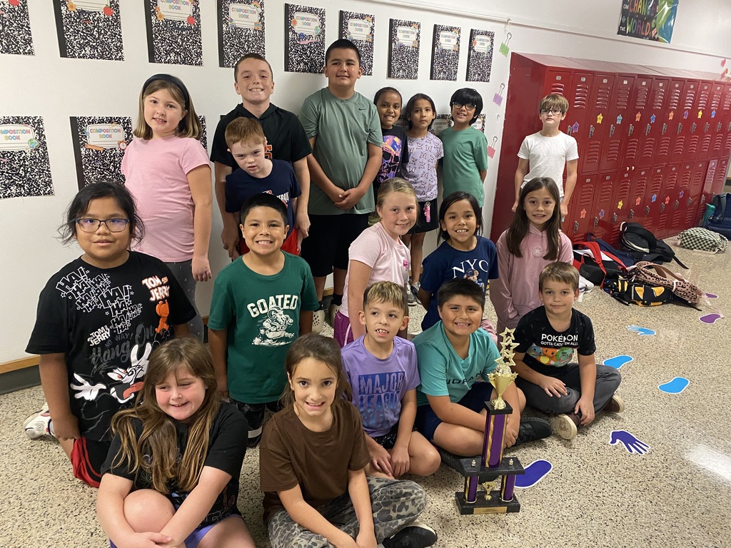 Mrs. Haddon's class - 3rd grade winners