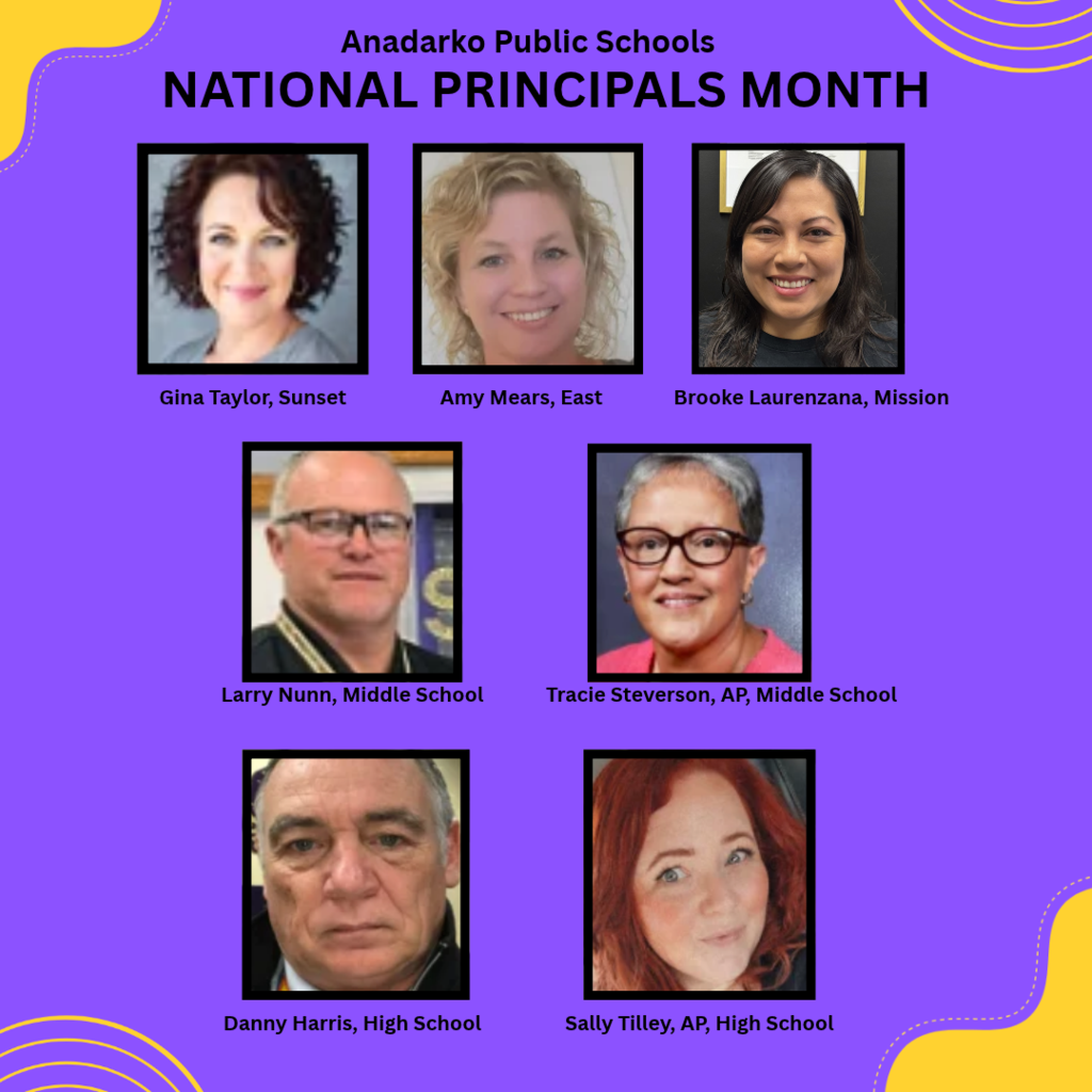 National Prinicpals Month