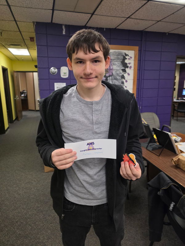 Caught with Character!