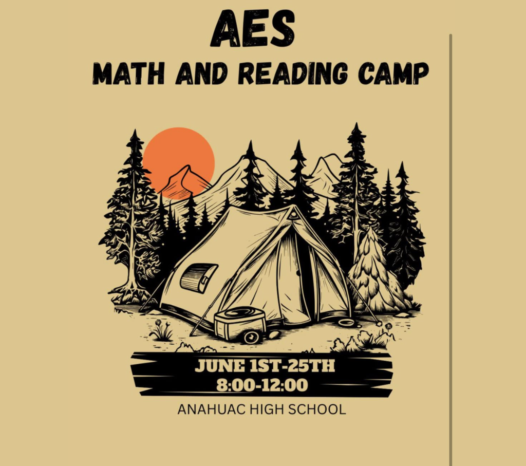 AES Math & Reading Camp June 1-25 8:00-12:00