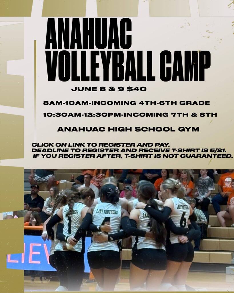 Anahuac Volleyball Camp 