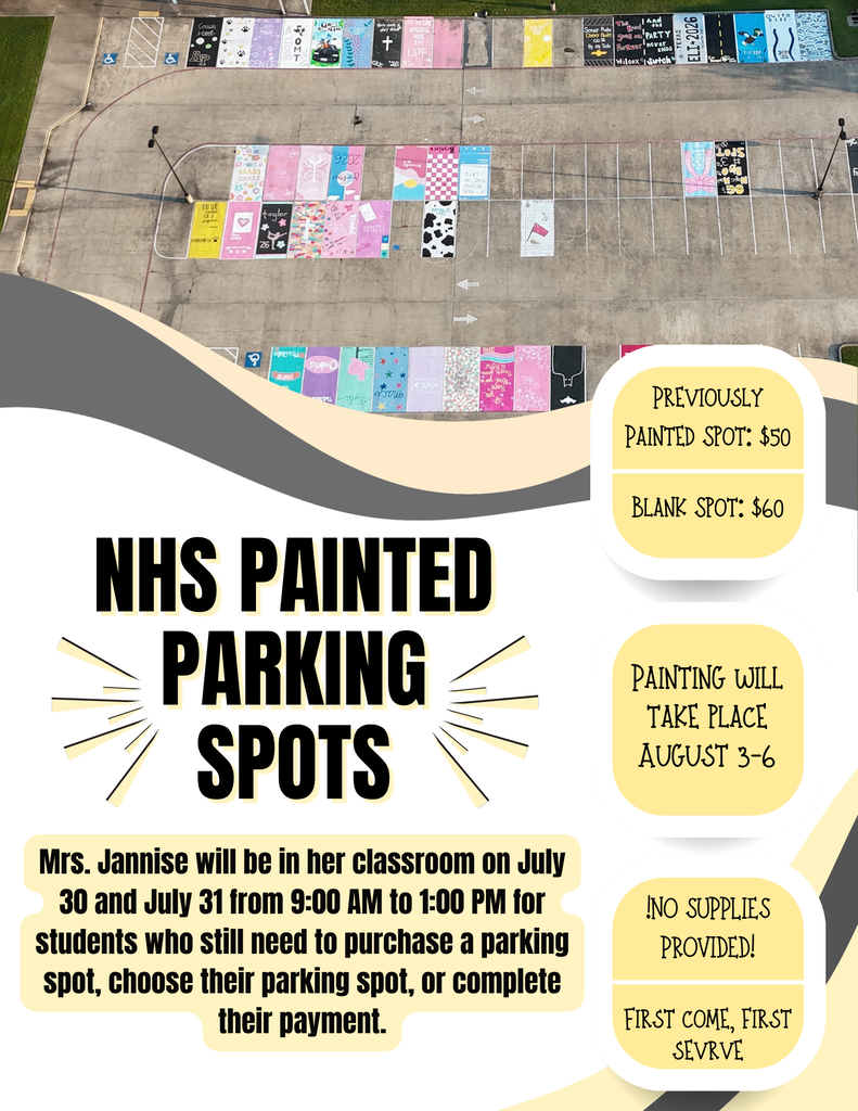 NHS Painted Parking Spots