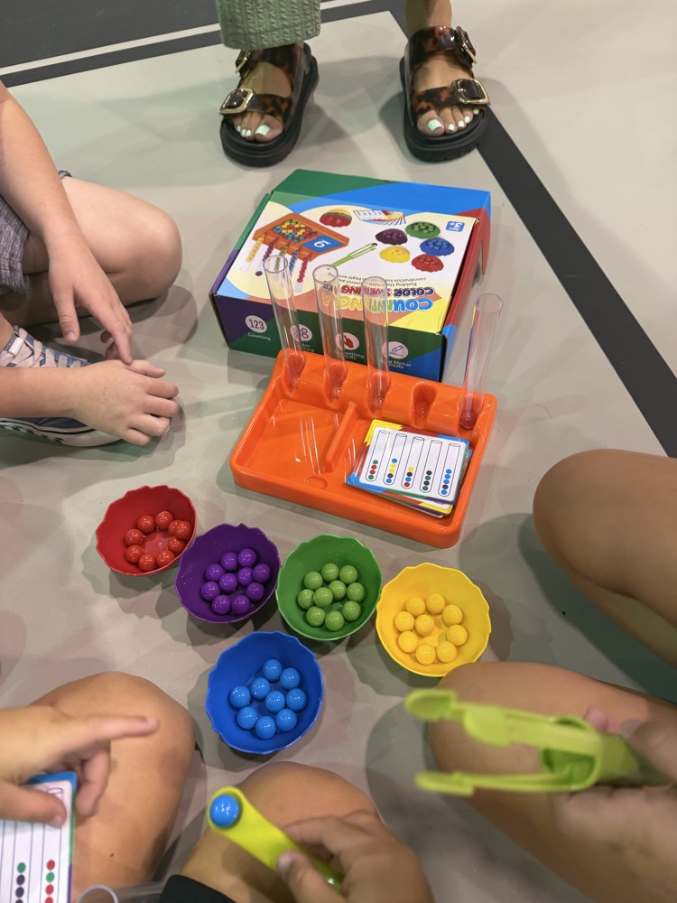 Students having fun learning