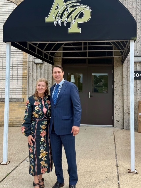 State Representative Terri Leo Wilson and Dr. David Walker