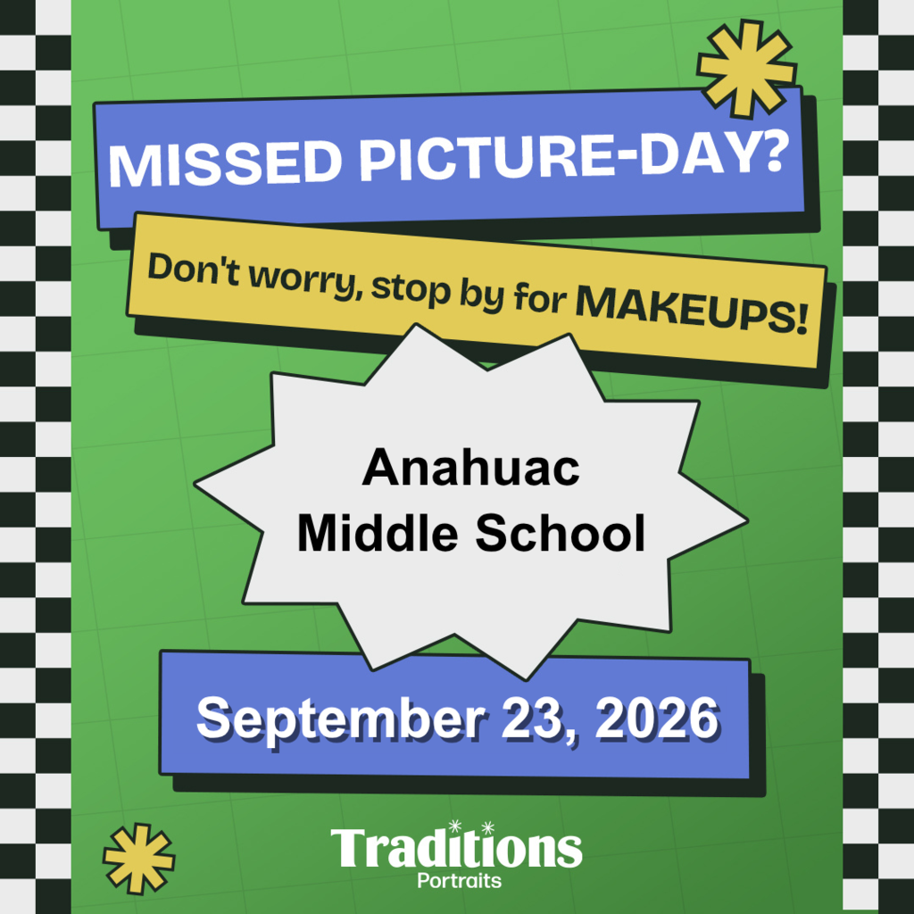 Picture retakes on September 23, 2026!
