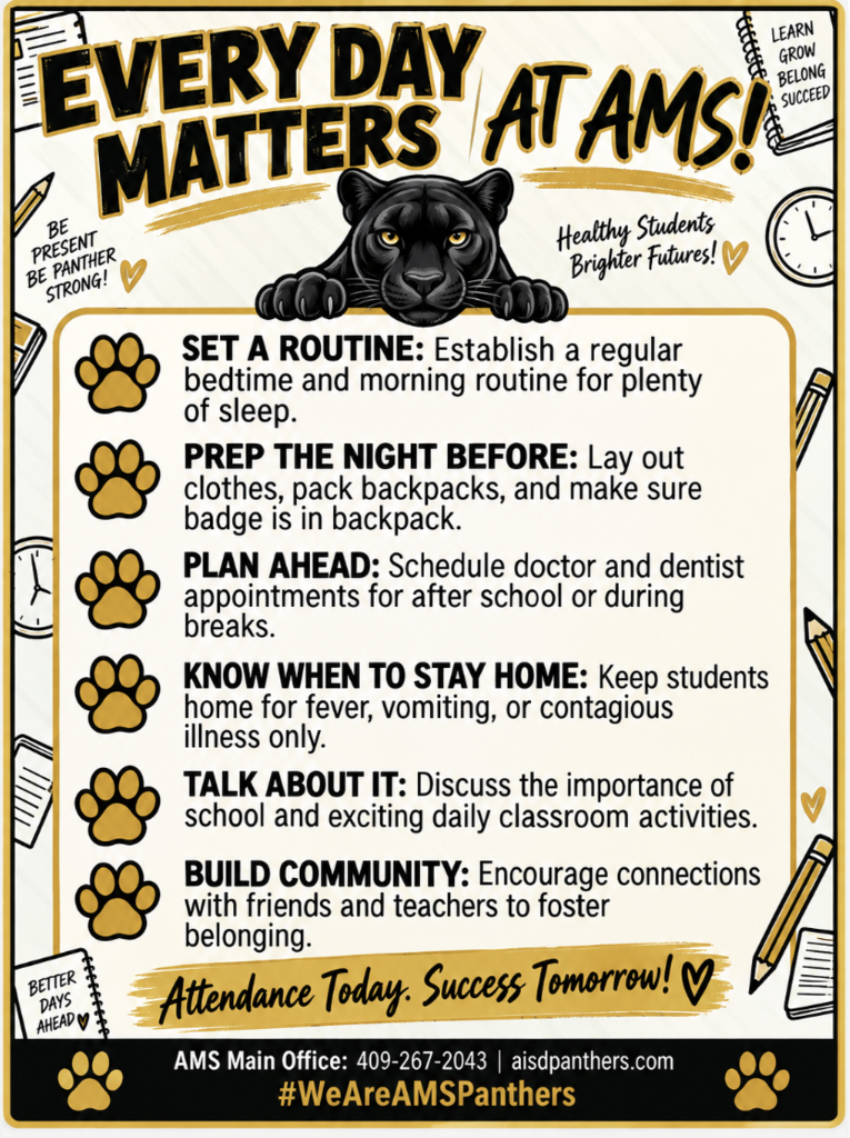 Every Day Matters at AMS!