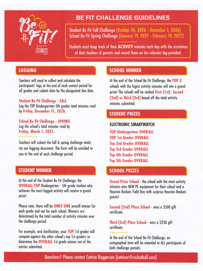 Be Fit Challenge