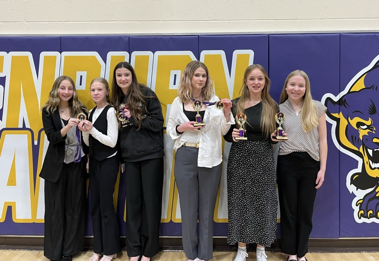 Speech students at Glenburn