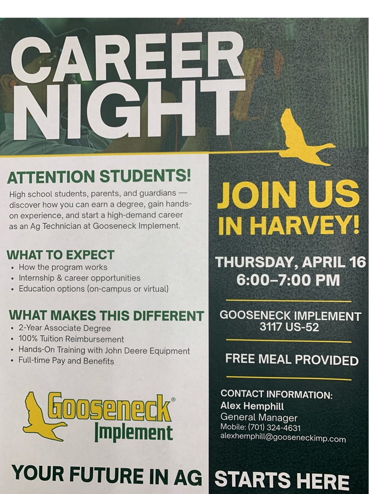 Gooseneck Implement Career Night 
