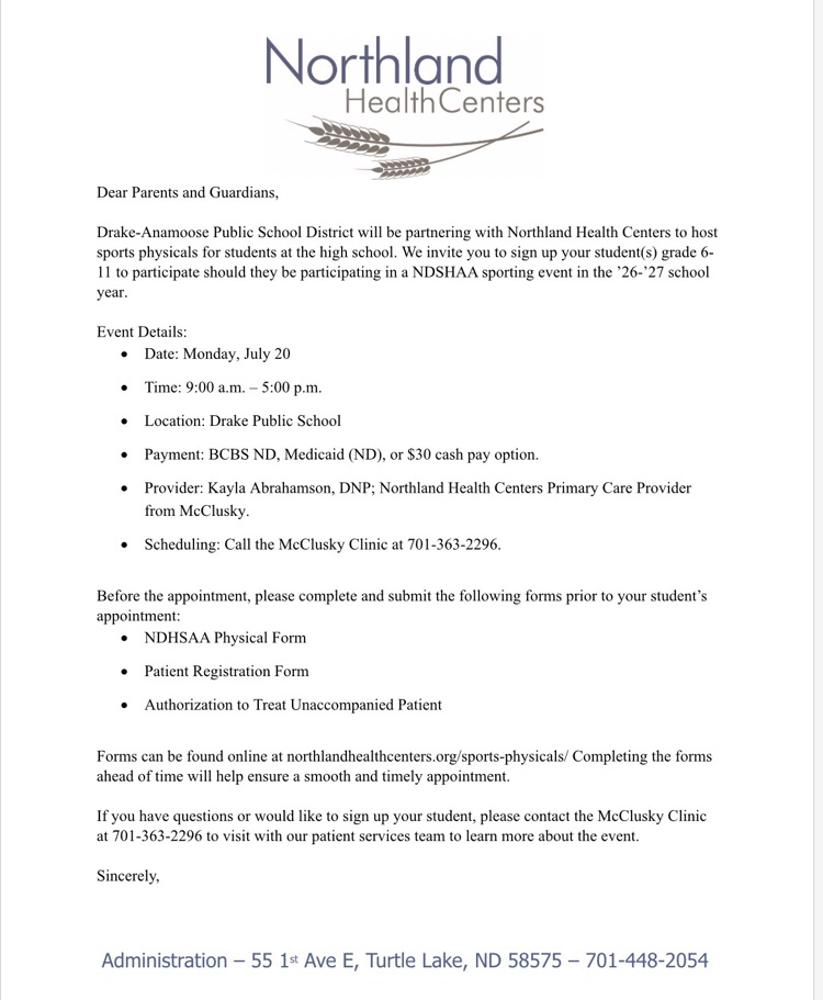 letter to parents