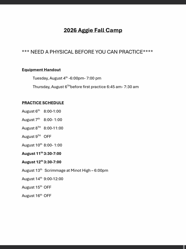 Summer Football Practices