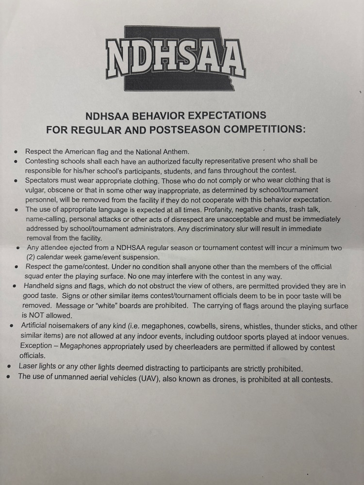 Fan Behavior Expectations