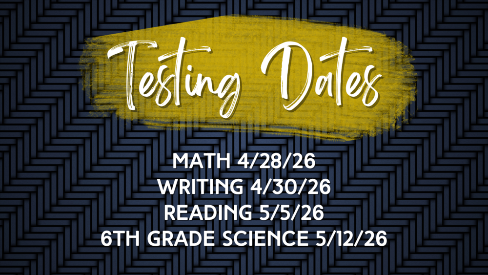 2026 Test Dates