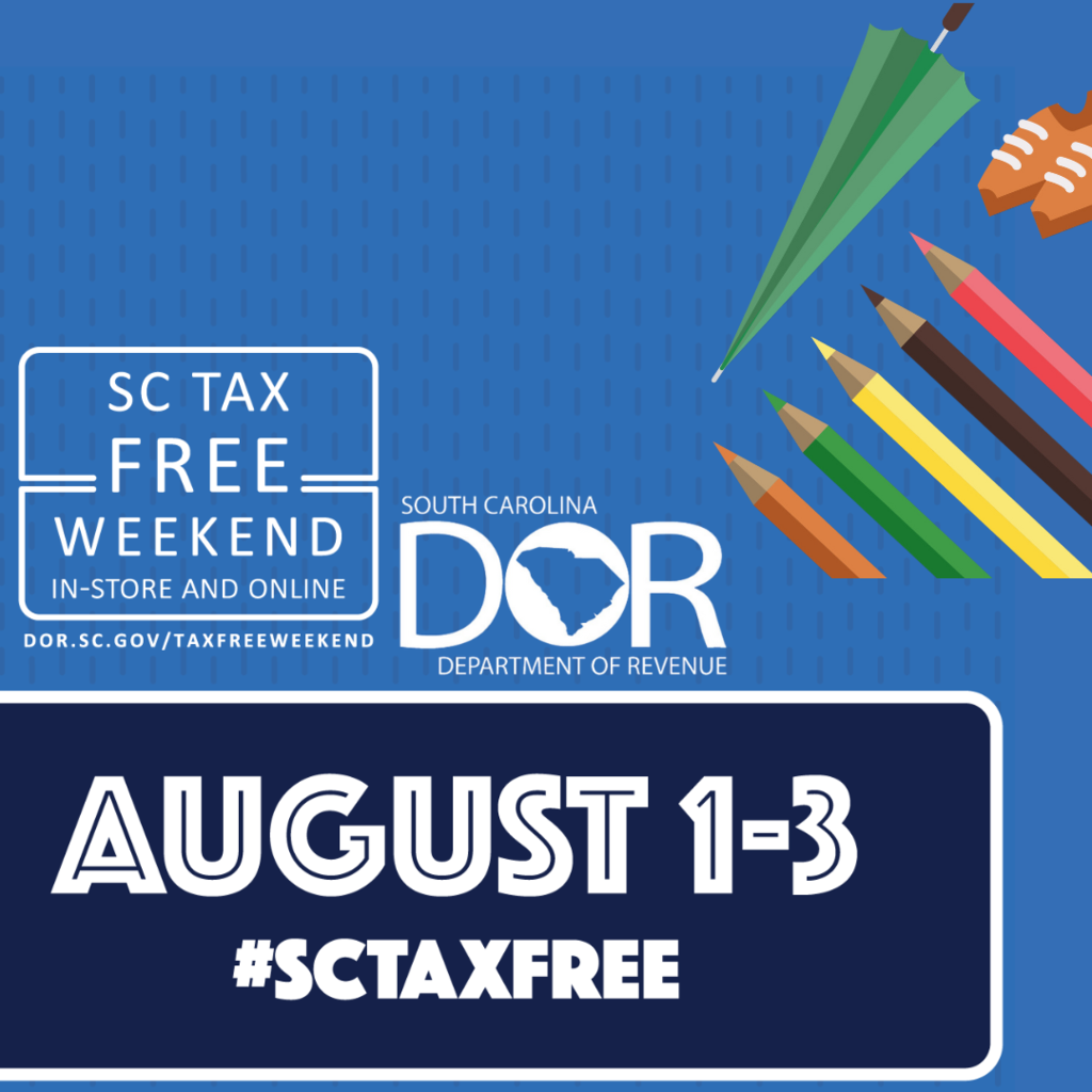 sc tax free weekend 2025