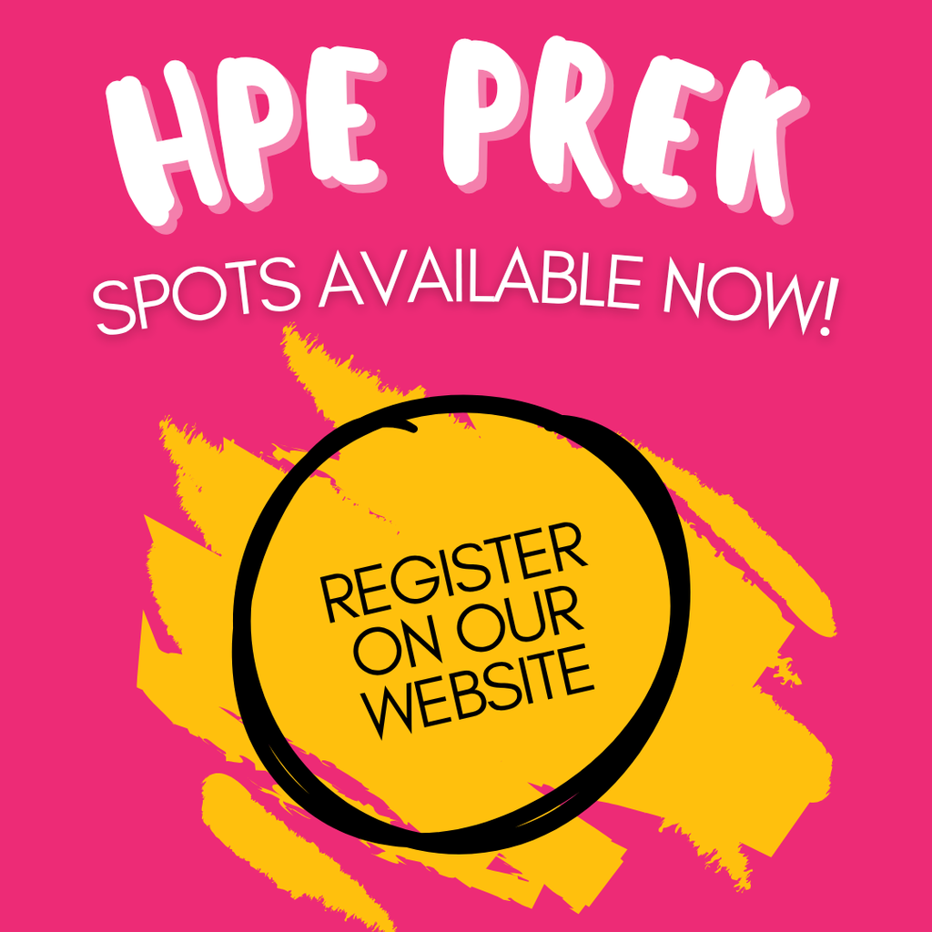 HPE PreK spots available