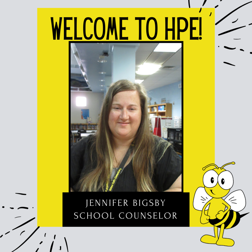We are so excited to welcome Mrs. Jennifer Bigsby to Honea Path Elementary! Mrs. Bigsby will be our school counselor.