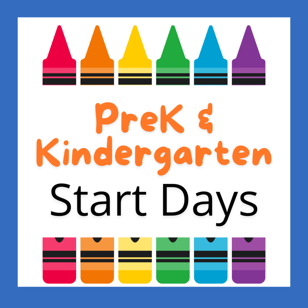 PreK and K5 will have a staggered start. You should have received a letter in the mail if you have a PreK or K5 student that contained their teacher and their staggered start day. Staggered start means that only a few students from each class will come each day from August 5-11. This gives teachers and students a chance to get to know each other better. On August 12, the whole class comes together for their second day of school. If you have any questions, please come by or call us at (864) 369-7612.